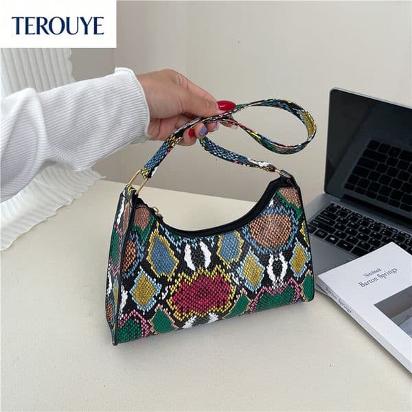 TEROUYE Chinese ethnic style personalized women's bag handbag autumn and winter charming new fashion, niche texture design, trendy small square bag, luxurious