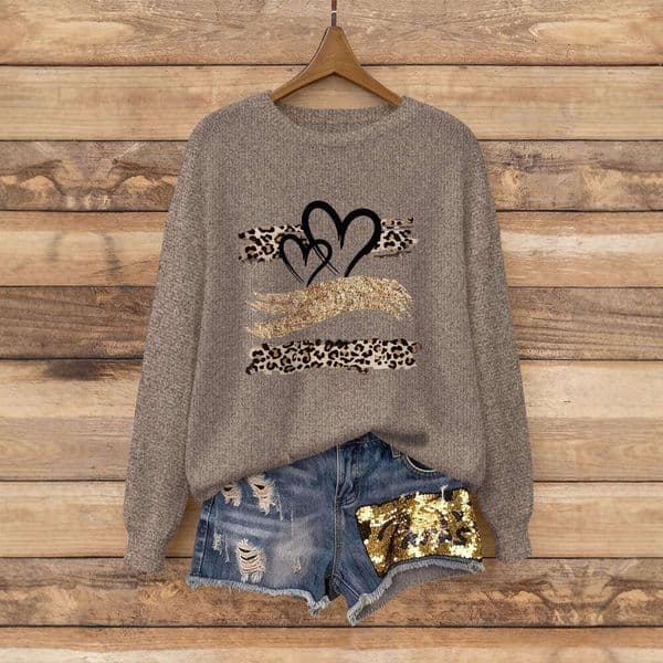 High-End Elegant Slimming Sweater Long Sleeve Round Neck Loose European And American Retro Style Versatile Knitted Top