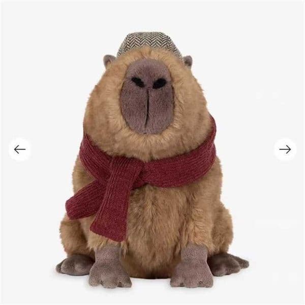 Jellys Cat Limited Cute Detective Capybara Plush Toy Doll Comforting 100% Genuine sale