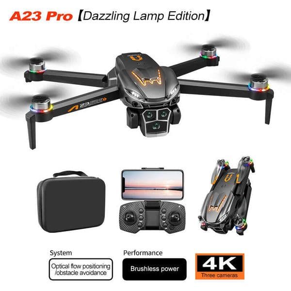 Cross-Border A23 PRO Drone HD Aerial Photography Quadcopter Brushless Obstacle Avoidance Remote Control Aircraft Kuhangxin