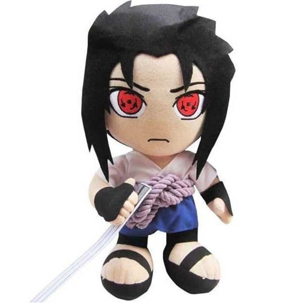 Uchiha Plush Sharingan Sasuke Toy Doll Stuffed Animal 70% off Clearance Sale