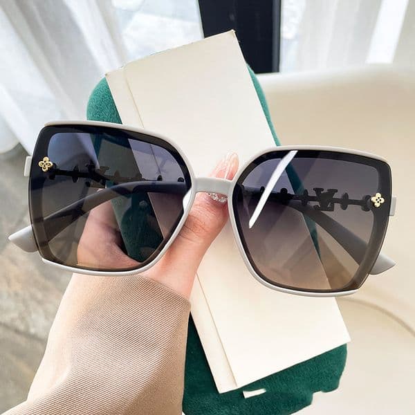 Free shipping Metal frameless personalized sunglasses concave shaped glasses Advantage hih