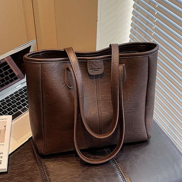 New Arrivals Autumn And Winter Retro Fashion Large Capacity Tote High-End Commuting Shoulder Hot Selling Women's Bag Evergwish