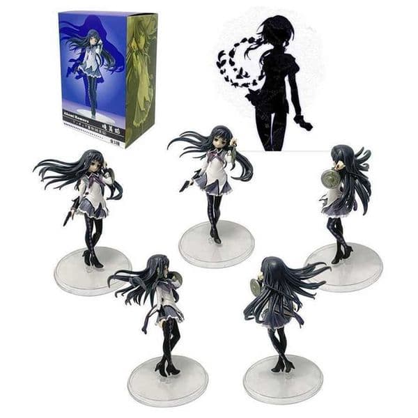 Madoka Magician Akemi Homura Anime PVC Model Birthday Accessories Collection Toys Birthday 100% Genuine sale