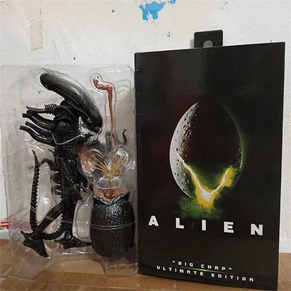 NECA Alien Big Chap Alien Figure Big Chap Alien Predator 40th Anniversary Egg Facehugger Figurine Model Toy Doll 50% off sale