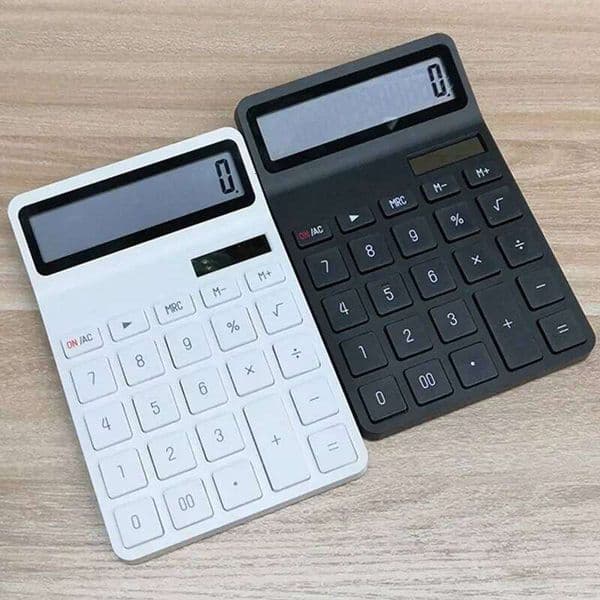 Solar & Battery Dual Power 12-Digit Large LCD Display Calculator Standard Function For Home Basic Desktop Office Use 26Y0127