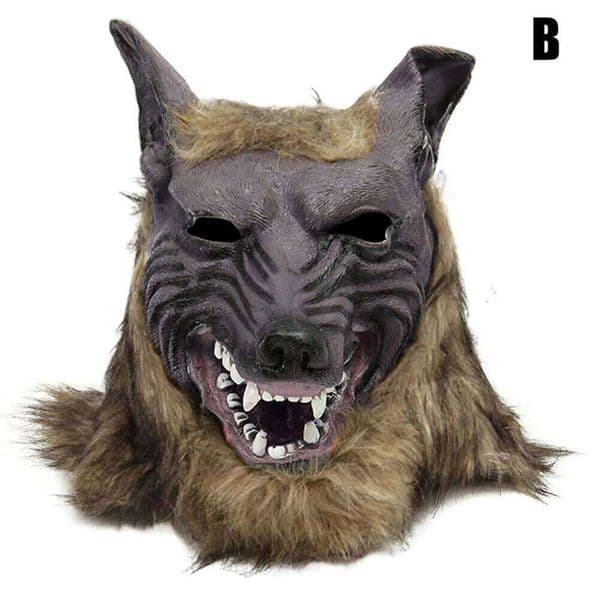 Theme Gloves and Mask Halloween Wolf Cosplay Costume Props for Themed Party Supplies 26Y0127
