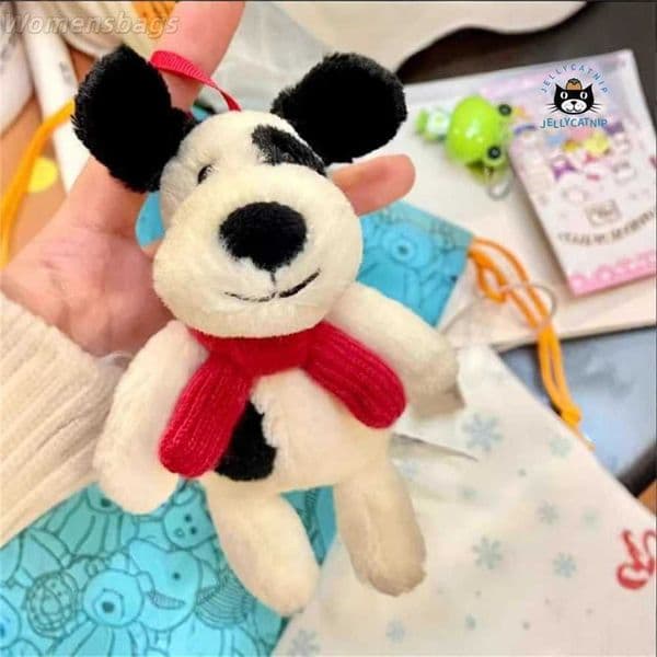 2026 of UK Nip Scarf Pirate Dog Pendant Keychain Plush Toy Doll Domestic jellyscat Plush 70% off Clearance Sale