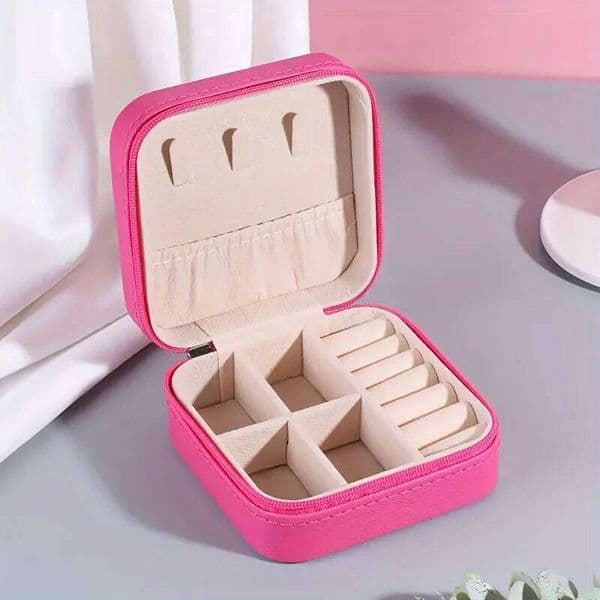 Jewelry Storage Portable stud earrings Hand jewelry box 26H0128