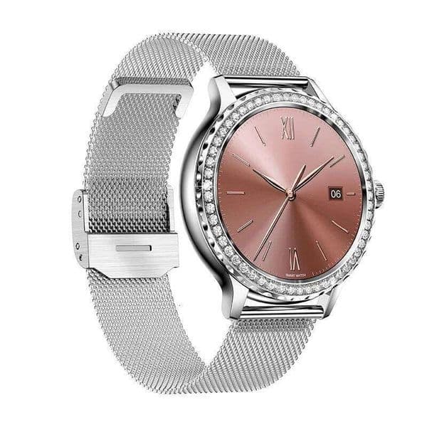 Women Smart Watch NX19 Diamond Bracelet Bluetooth Call Heart Rate Monitoring Fashion Fitness Sports Ladies Smartwatch X260128