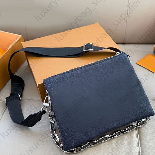 Coussin crossbody bag Cowboy Canvas Shoulder Bag Tote Bag Handbag Cross Body Bag Bolso De Diseno Sac De Luxe Hobo Purse Classic Letter Detachable Leather Strap