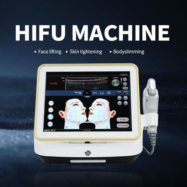 Desktop 10D HIFU Machine Therapy Body Slimming Painless Face Lifting Skin Tightening Machine High Intensity Focused Ultrasound Facial Anti-aging Machine