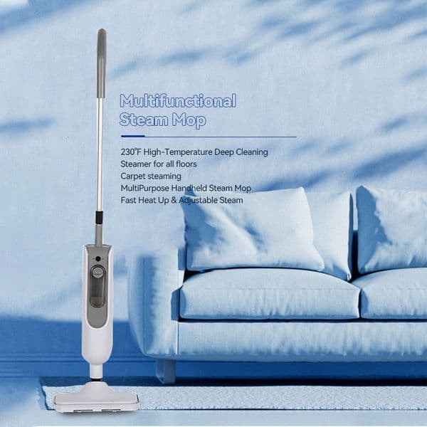 Multifunctional High-Temperature Steam Mop Handheld Household Cleaner for Carpet & Floor Sterilization
