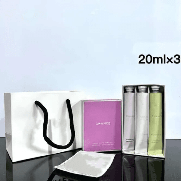 Luxury Brand Hand cream CHANCE EAU TENDER FRAICHE PERFUMED HAND CREAMS CREME MAIN 20ml*3pcs Perfume Set for women girl Moisturzing Hands Lotion