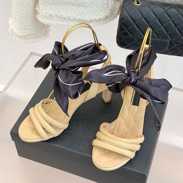 Designer Sandals High Mid Low Heels Womens Fashion Leather Casual Summer Shoes Slides Slippers Platform 1002