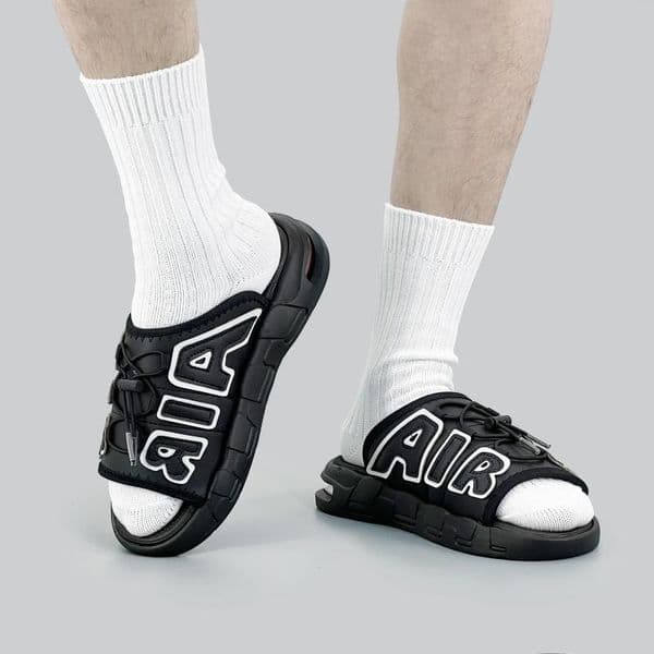 Slippers Men Air Cushion Design Slide Man Summer PVC Soft Non-slip Men's Sports For Flip Flops Chanclas Hombre