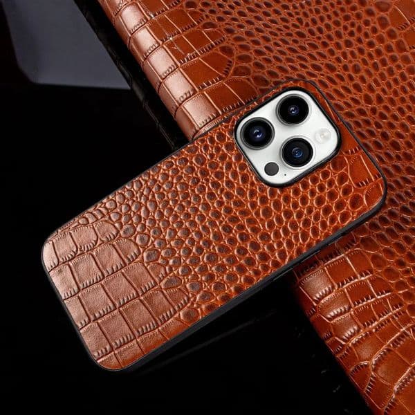For iphone 14 pro case Genuine Leather Cover Etui Coque Shockproof for Funda iphone15pro XR XSMax 11 8plus 12 Carcasa 260127