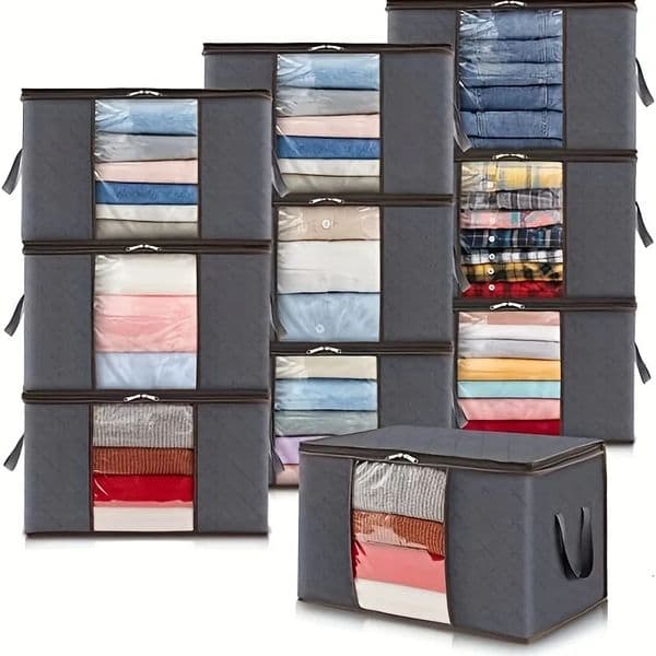 Closet Clothes Organizers Storages Storage Blanket Foldable Comforter Bag Wardrobe Organizer 260127