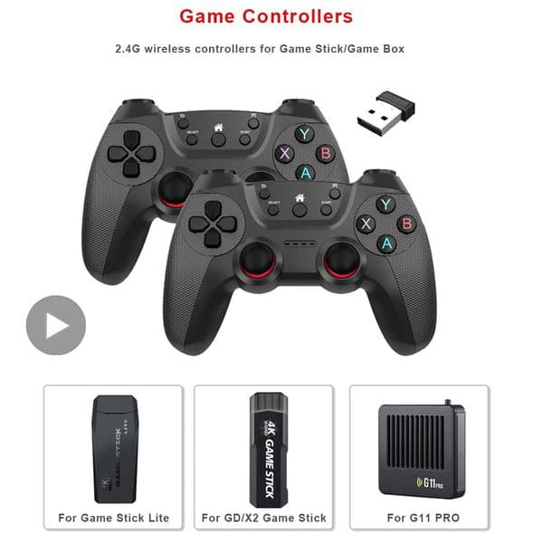 Wireless Gamepad Gaming Control Video Game Pad Controller For Mobile Android Cell Phone PC TV Box Joystick Gamer Cellphone Mando 260127