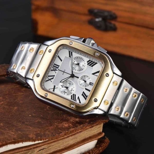 Luxury Classics AAA Cartiier Tankly Watches Men Woman Santoss Watches Man Movement Chronograph High Qaulity Luminous Watch Quartz/automatic Watch Gift Box b4