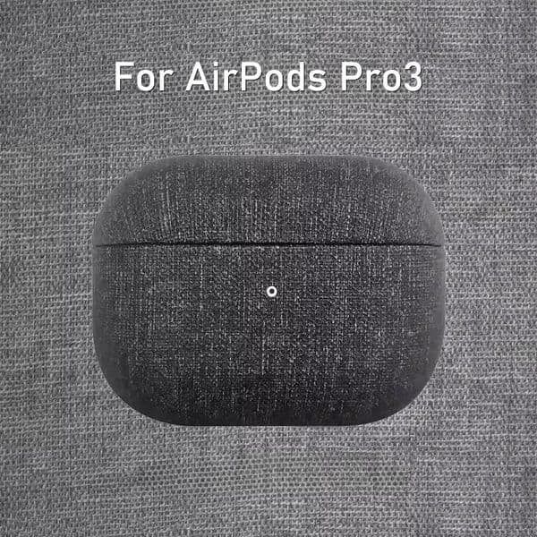 For Pro3 Retro Denim Earphone Case for Airpods 4 3 1 Pro2 Pro3 Metal Key Clasp Bluetooth All-inclusive Headphone Protector Cover 260127