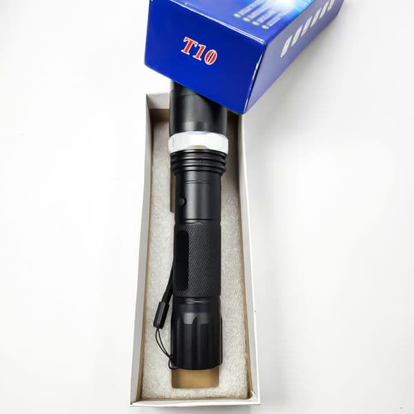 2026 New Model T10 Multi-functional Flashlight Keychain - Fashionable Women's Portable Handheld Flashlight for Daily Use