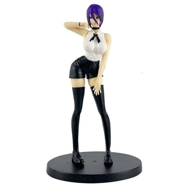 Chainsaw Man 19cm Reze Bomber Demon Figure Bomu PVC Anime Action Model Set Toy Room Decoration Collect Festvial Gift Y260128