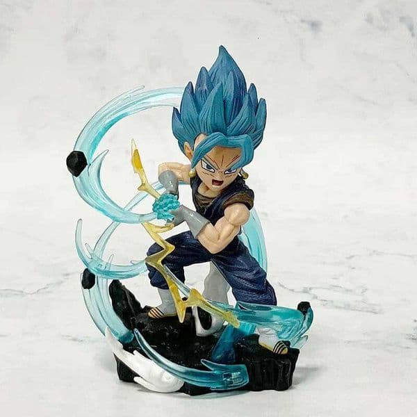 Hot Dragon Ball Z Anime Q Version Vegeta 10CM Action Figure Collection Figurine Model Toys For Children's Gifts Z260129