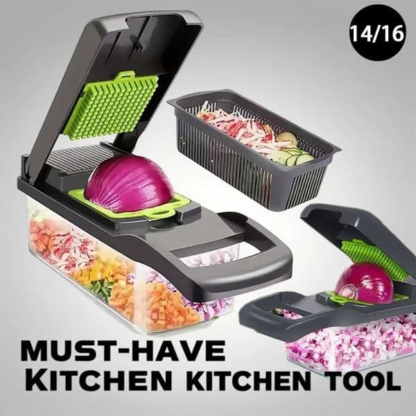 1416 PcsSet Vegetable Chopper Onion Chopper Handle Food Grate Food Chopper Kitchen Vegetable Slicer Dicer Cut Potato Shredder 260124