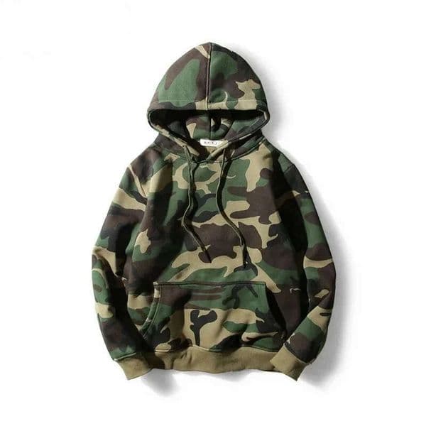 New Arrivals -5Xl Plus Size Men's Style Camouflage Hoodie Spring Fall Fashion Casual Loose Hooded Long Sleeve Thicken Fleece Coats Luanyun