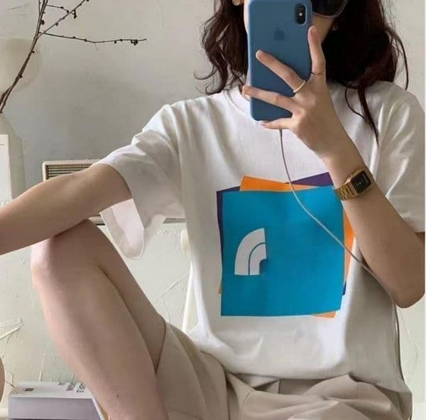 Men's T-Shirts Designer T-Shirts Outdoor Exploration Tees Graphic Letter Print Short Sleeve T-Shirt Cotton Tees Couple Casual Trendy Tops
