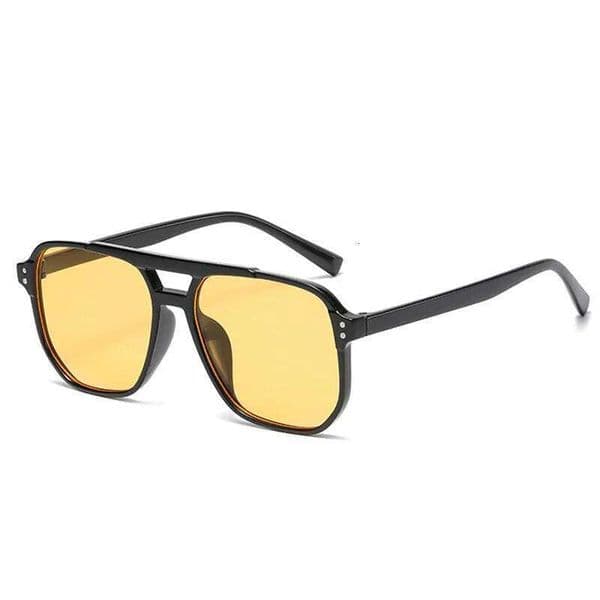 Vintage Square Sunglasses Woman Retro Brand Mirror Sun Glasses Female Black Orange Fashion Candy Colors Oculos De Sol Feminino H260129