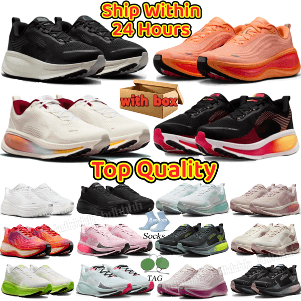 designer shoes running shoes vomero 18 plus V18 men women sneakers CNY anthracite shadow light crimson grey pink orange triple black white outdoor trainers with box