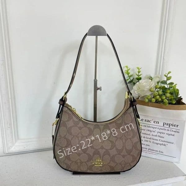 Designer bag leather women teri shoulder bags underarm handbag armpit tote leather crossbody denim sacoche ladies clutch wallet Hobo detachable crossbody strap