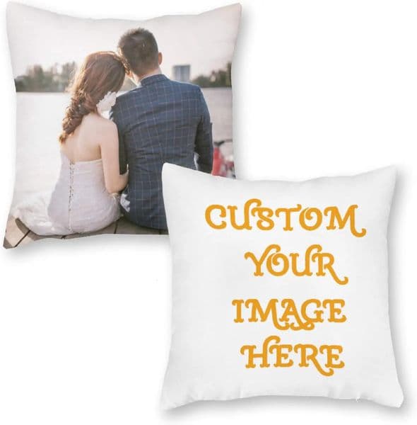 Custom Pillow Case with Picture Personalized Velvet Pillow Cover with Po Gifts for Boyfriend Girlfriend Family 260128