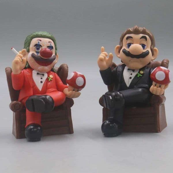 2026 New Joaquin Phoenix Joker As The Godfather PVC Action Figures Toy Model Toys 10Cm Y260128 Toy