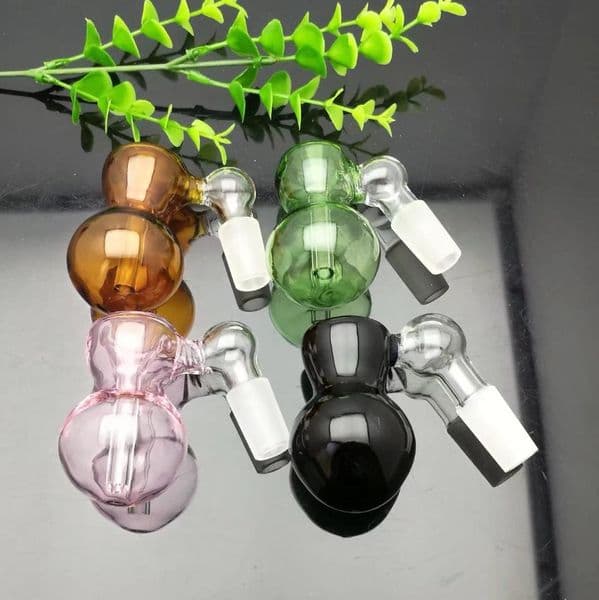 New color glass bottle head Glass bongs Oil Burner Glass Water Pipes Oil Rigs Smoking