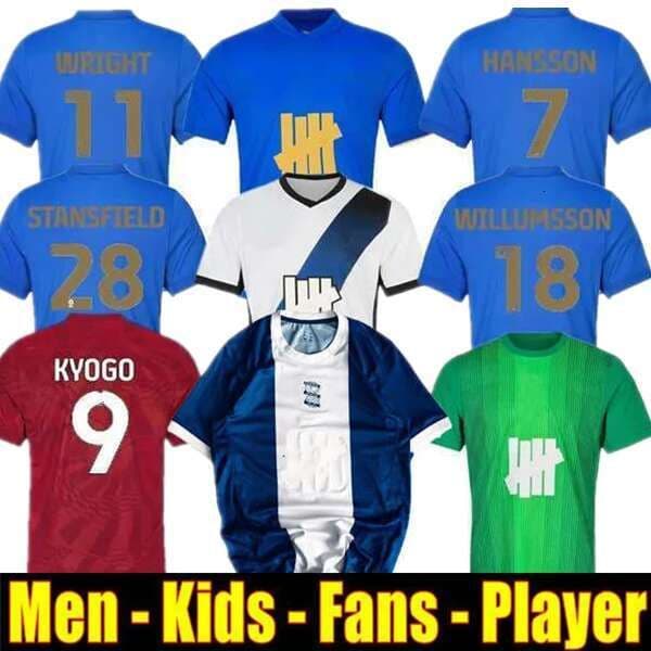 Birmingham City 25-26 Fourth soccer jerseys Kit Released KLARER JUTKIEWICZ HANSSON WRIGHT DYKES WILLUMSSON Davies Sansfield Aduls Kids KIT fooball shirt