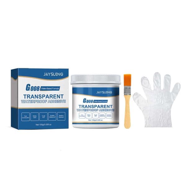 Jaysuing Transparent Glue Household Kitchen and Bathroom Pipe Roof Wall Multi-functional Waterproof Leak-proof Sealing Coating S260130