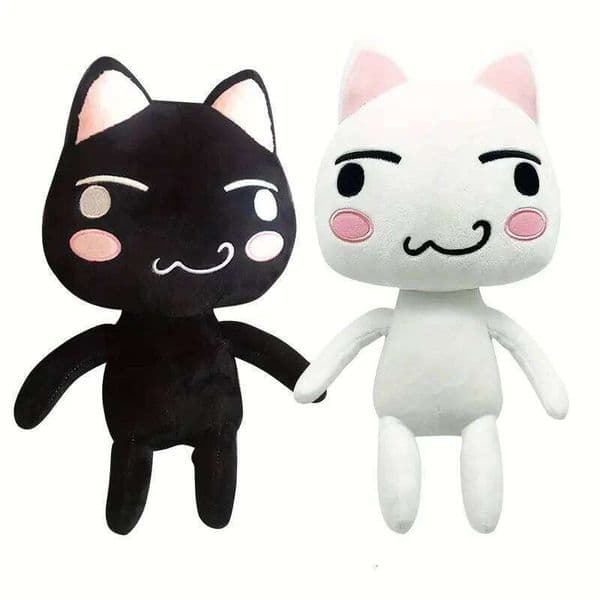 28cm/11.02in Kawaii Toro Inoue The Cat Plush Toy Soft Anime Cartoon Animal Doll Room Decorations Birthday Christmas Gift C260130