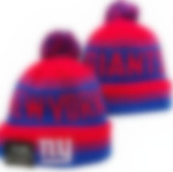 2026 Giants Beanies Knitted Hats Sports Teams Baseball Basketball Beanies Caps Pom Fashion Winter Top Caps Sport Knit Hats a9