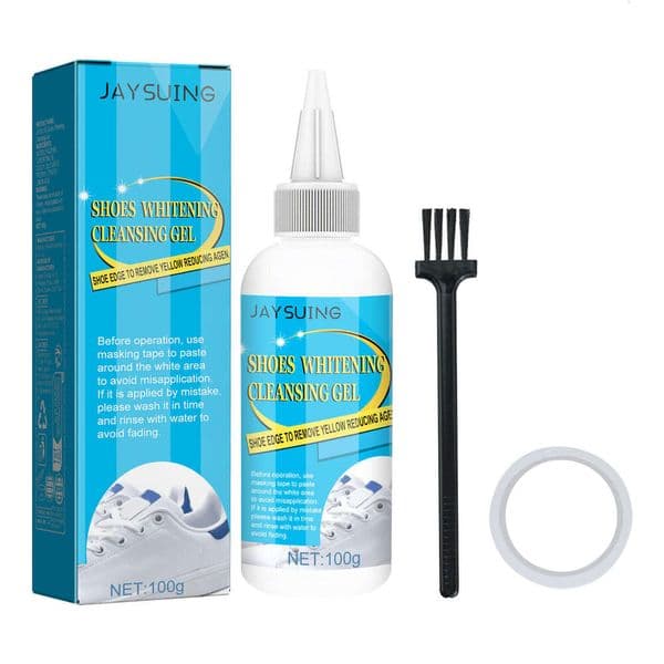Jaysuing White Whitening Agent No-Wash Shoe Stain Yellow Edge Cleaner S260130