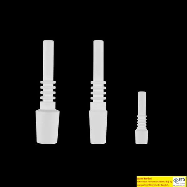 CSYC CE013 Smoking Pipe Nectar Collector Ceramic Nail Clip Glass Water Bongs Hand Pipes 10mm/14mm/18mm Dabber Tip LL