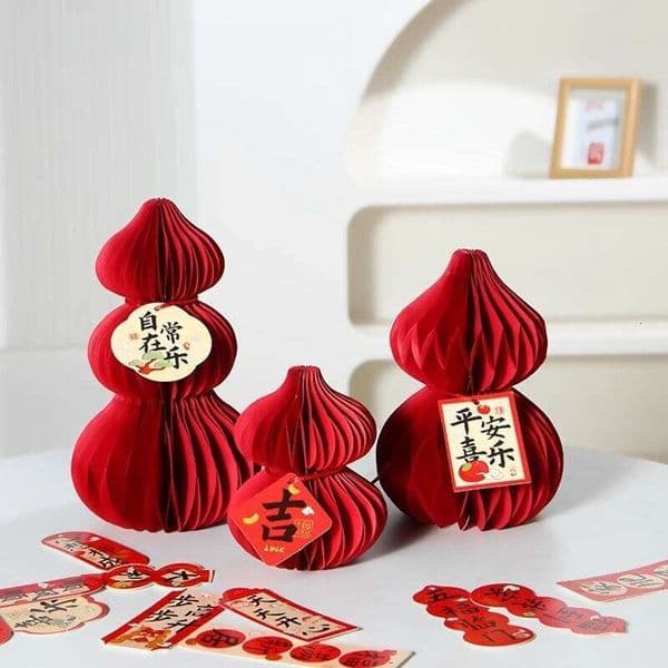 Horse New Year Decoration 2026 Creative Gourd Entrance Living Room Scene Arrangement Ornament New Home Ceremony Supplies