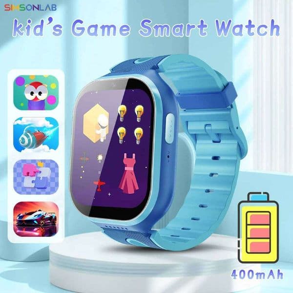 Kids Smartwatch with Video Recording Music Player Educational Games Calculator Alarm Clock Birthday Gift for Boys & Girls Z260129