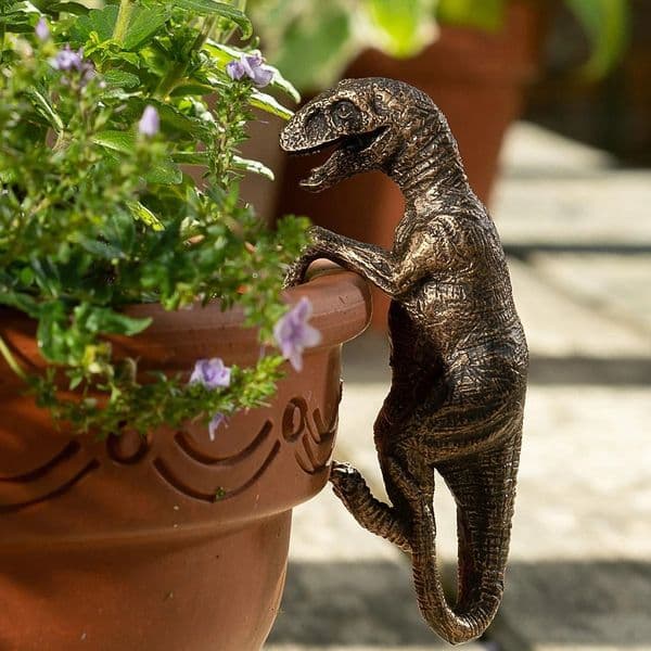 1pc Small Dinosaur Decorations Flower Pot Bonsai Craft Decorations Flower Pot Pals Garden Decor Home Decor Dinosaur Gifts 260127