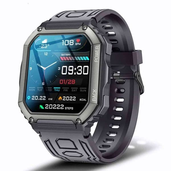SENBONO Smart Watch Big Battery Music Play Fitness Tracker Dial Call Sport Smartwatch Men for IOS Android Z260129