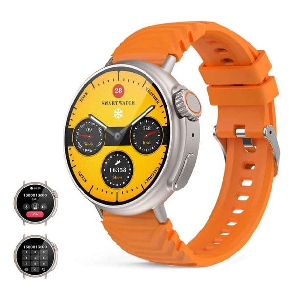 Watch Men Women Call Heart Rate Monitor Multi Sport Modes Smart Notifications Voice Assistant Fitness Smartwatch Z260129