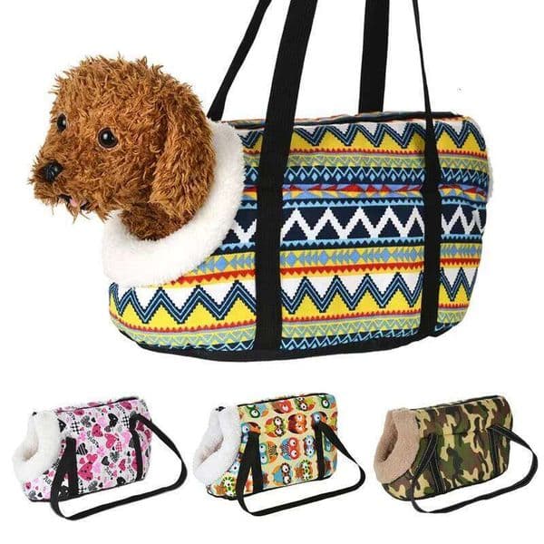 Classic Carrier For Small Dogs Cozy Soft Puppy Cat Dog Bags Backpack Outdoor Travel Sling Bag Chihuahua Pug Pet Supplies 26H0130
