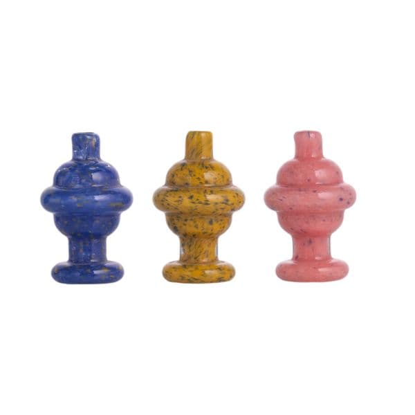 Glass Carb Cap Small and Exquisite Colorful for Banger Hand Pipe Accessory